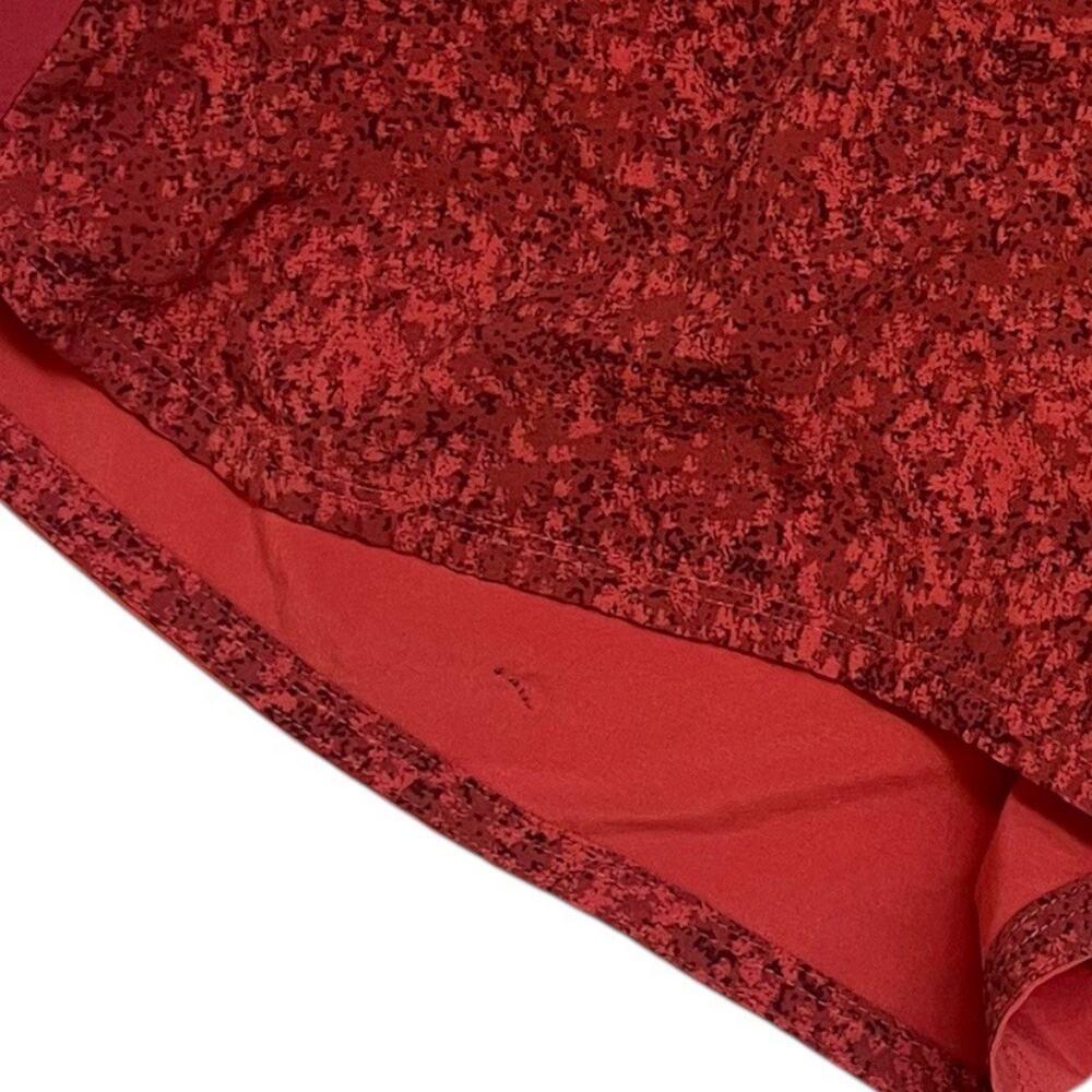 Outdoor Voices Womens Hudson Shorts Sz M Lined Pebbled Rust Gym Running Fitness - Picture 7 of 7